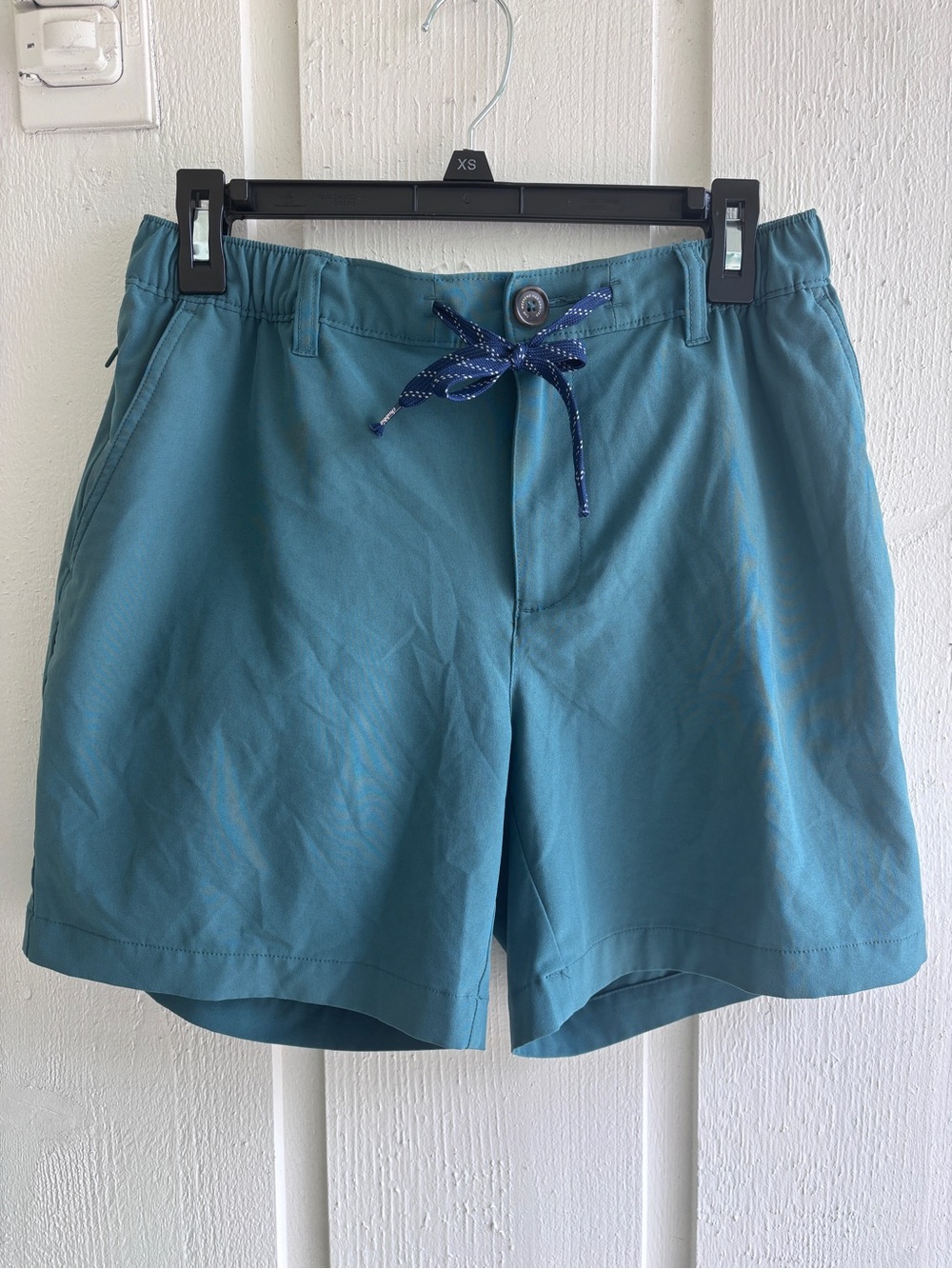 chubbies Teal Athletic Drawstring Shorts